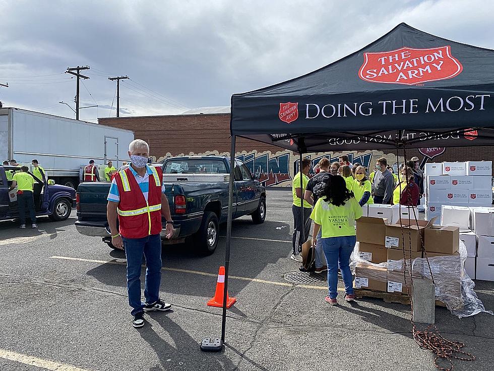 Yakima Salvation Army Holds Wednesday Food Distribution