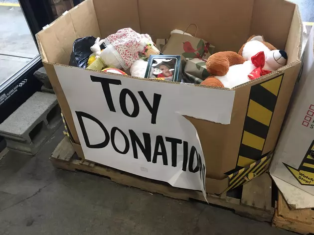 Some Toys For Tots Toys Stored For Next Christmas