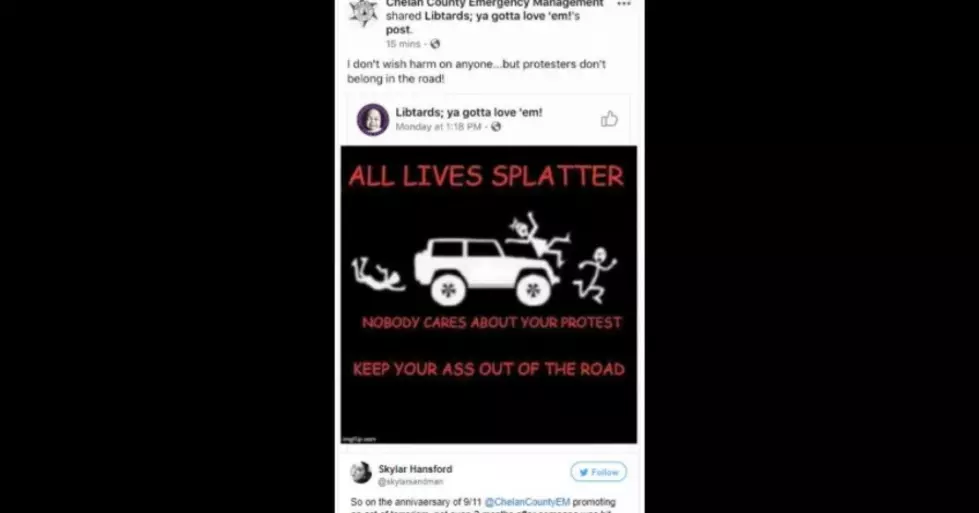 Sheriff’s office posts meme about protesters getting rammed