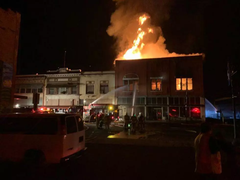 Colfax building destroyed in fire