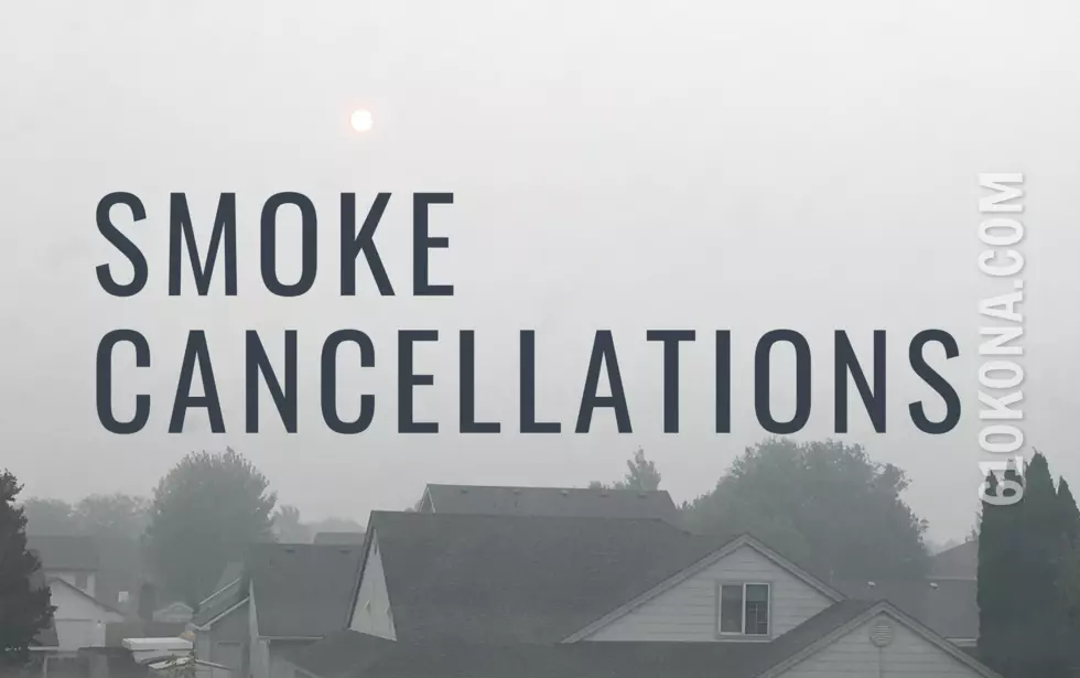Smoke-related delays and cancellations for Monday, September 14, 2020