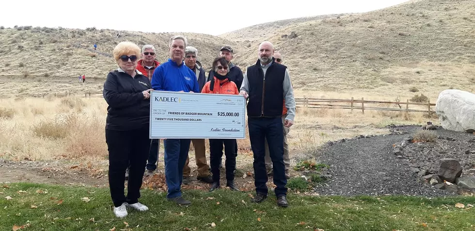 Kadlec Foundation Gifts $25,000 to Friends of Badger Mountain