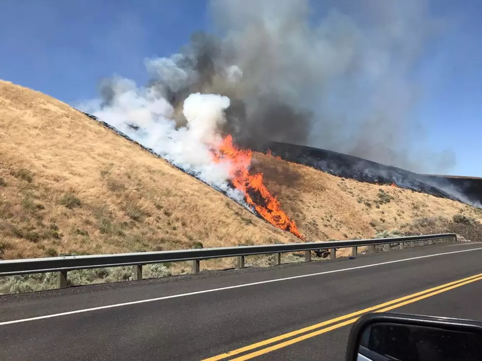 Target Practice Sparks Brush Fire in Benton County