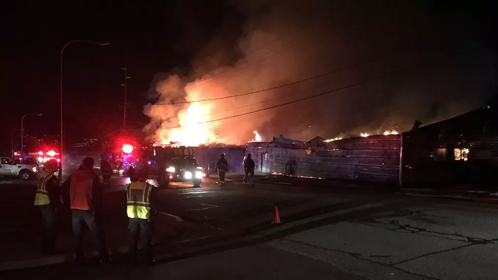 Fire Destroys Packing Shed