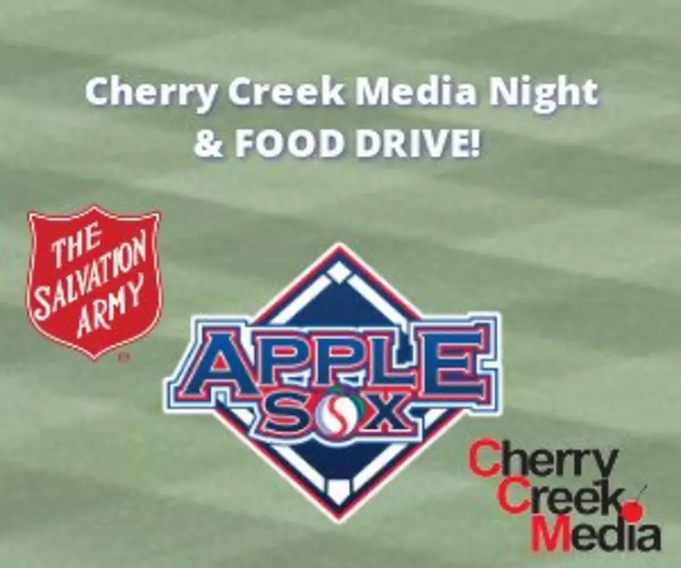 Salvation Army Food Drive at Tonight’s AppleSox Game
