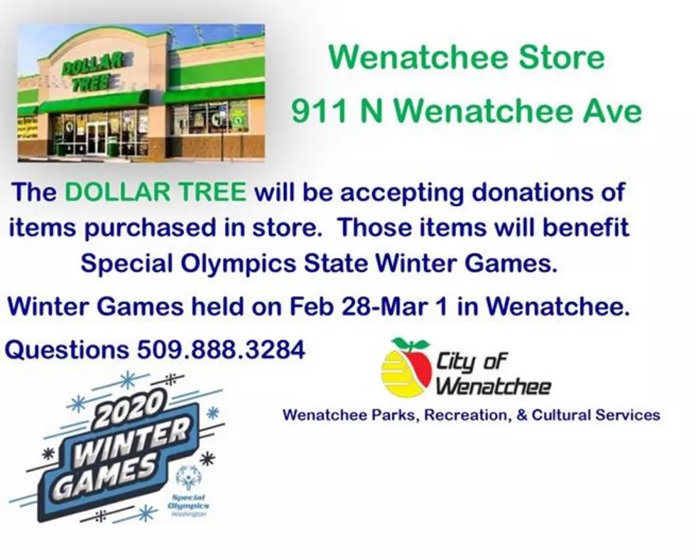 Wenatchee Dollar Tree Partnering with Special Olympics State Winter Games