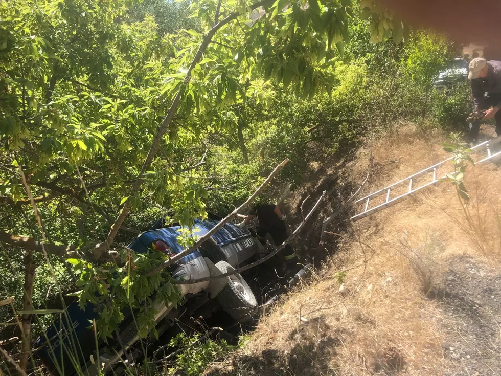 Man Saved From Truck Perched on Ravine