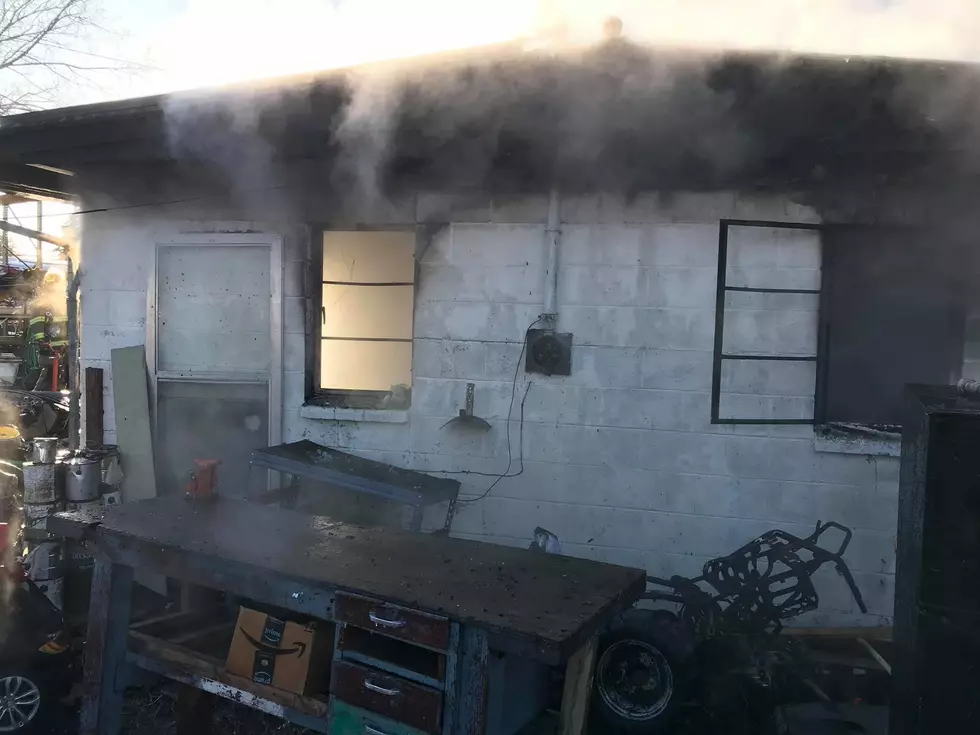 Moses Lake Structure Fire Destroys Garage, Damages Residence