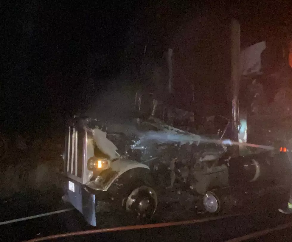 Semi-Truck Fire Closed SR 17 for Several Hours Sunday Night