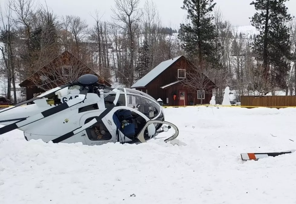 Helicopter Crashes Near Winthrop Ice Rink