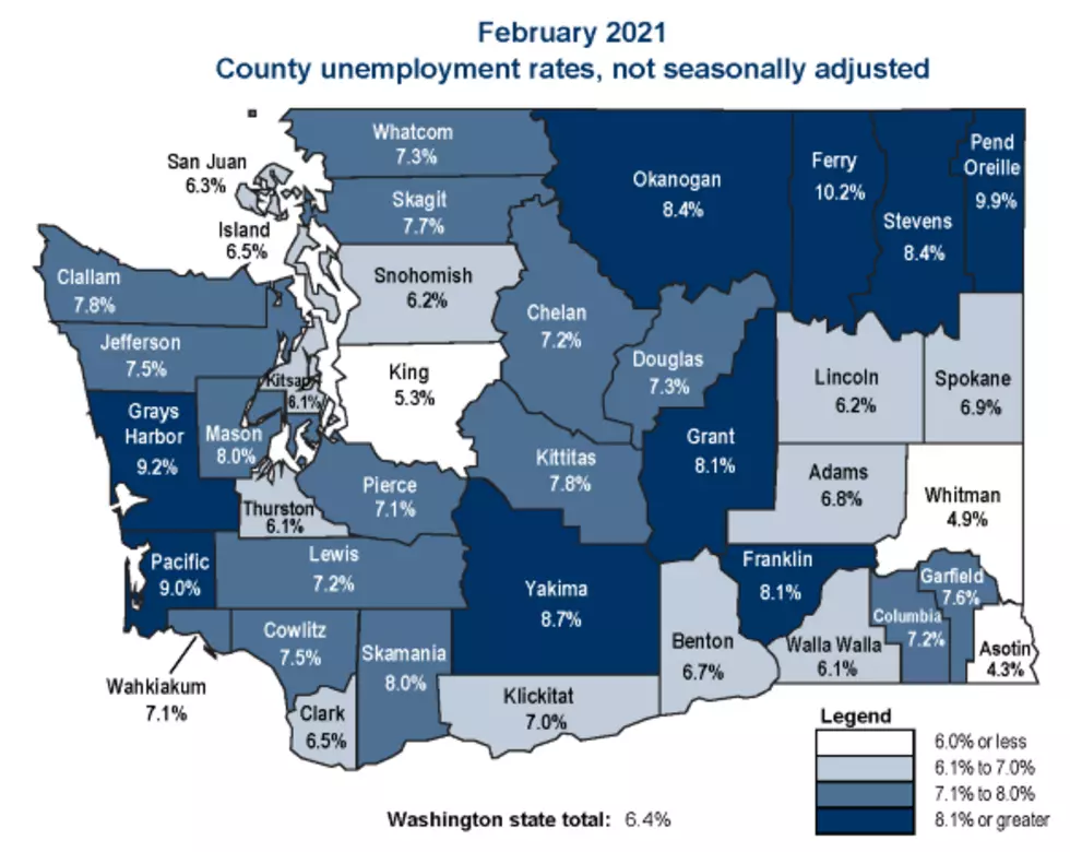 Unemployment Rates in NCW Rise in February