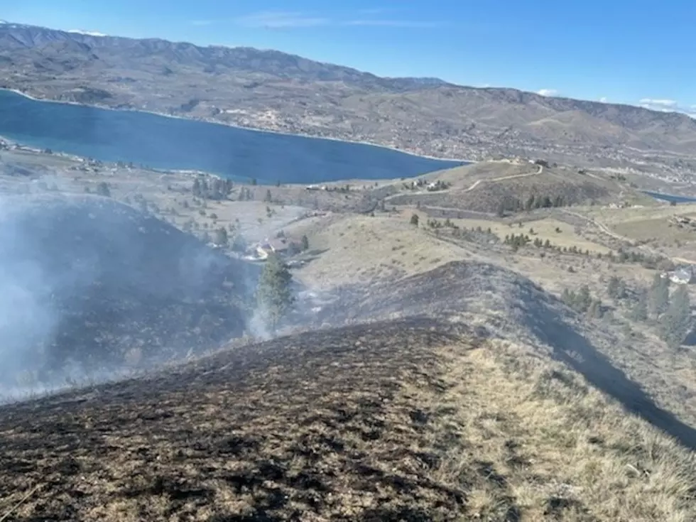 Brush Fire Burns Nine Acres Outside of Chelan