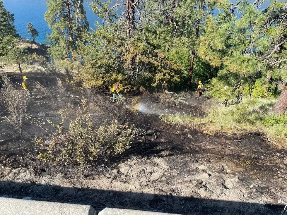Chelan Fire and Rescue Battles Fire on South Lakeshore Rd