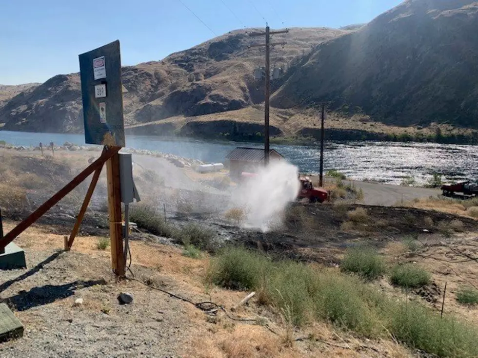 Chelan Brush Fire Kept Small Amid Red Flag Warning