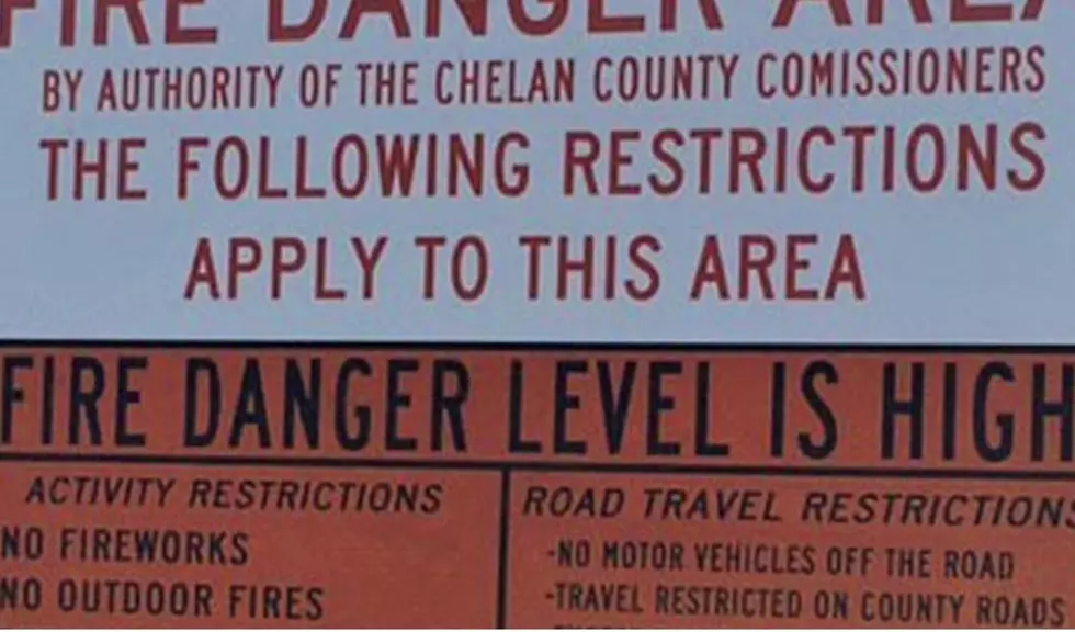 Chelan County Extending Fire Restrictions Thru Mid October