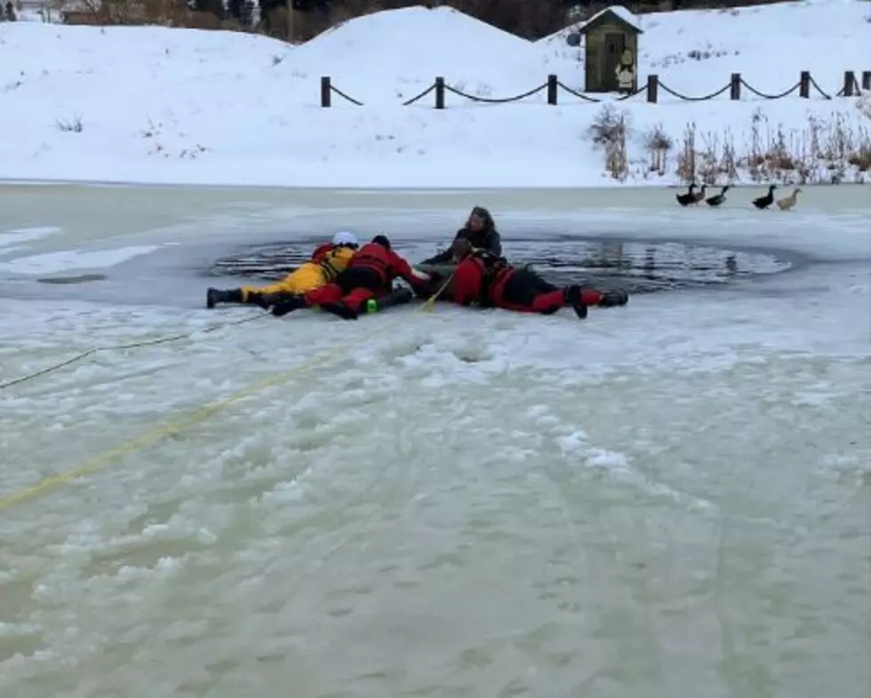 Woman Rescued From Ice Cold Pond Near Cle Elum