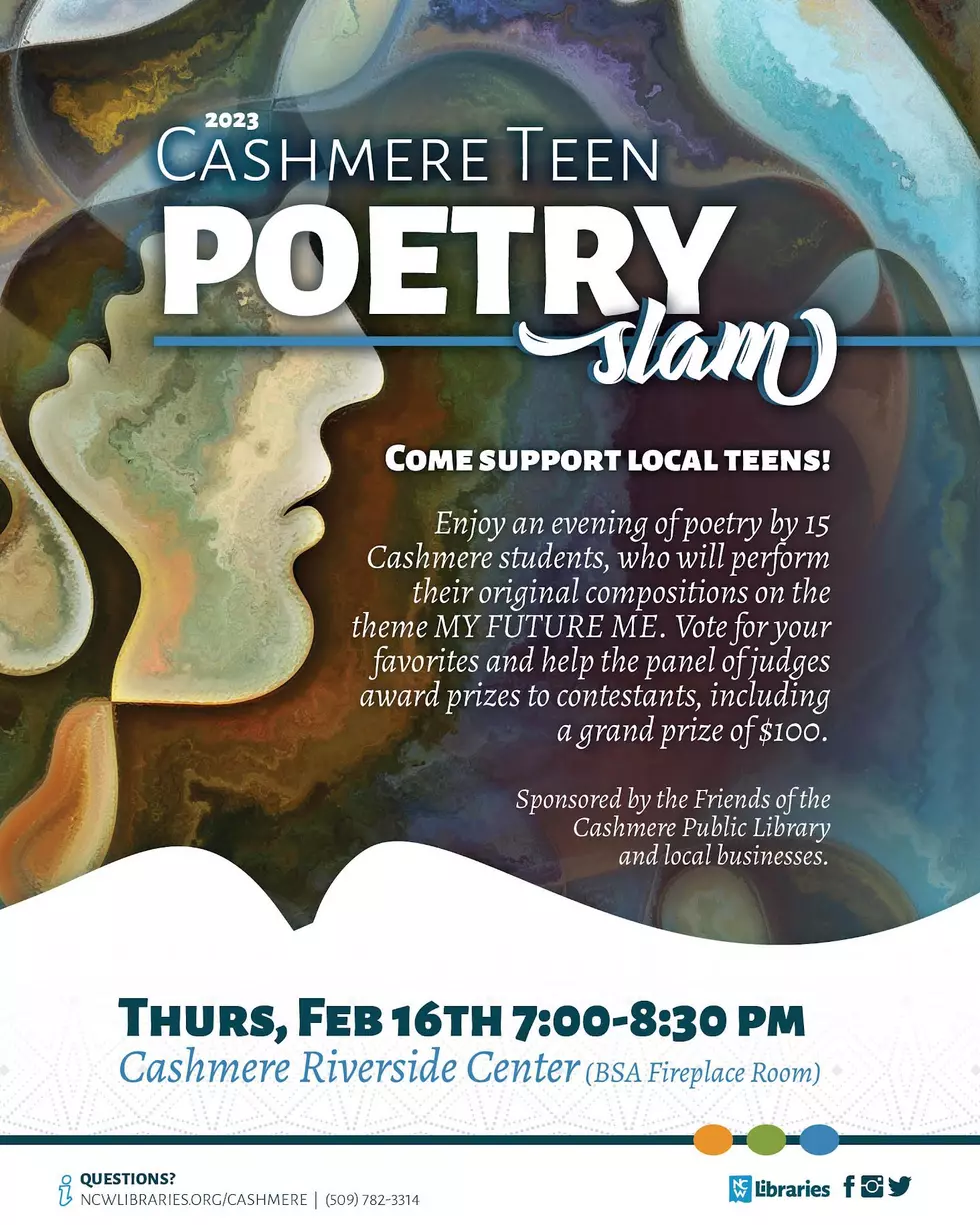 Cashmere Teen Poetry Slam Returns to NCW Libraries