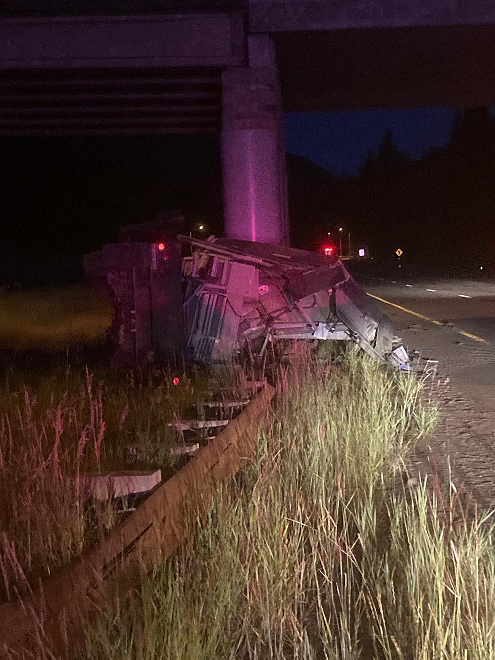 Two Injured In Military Truck Crash On I-90