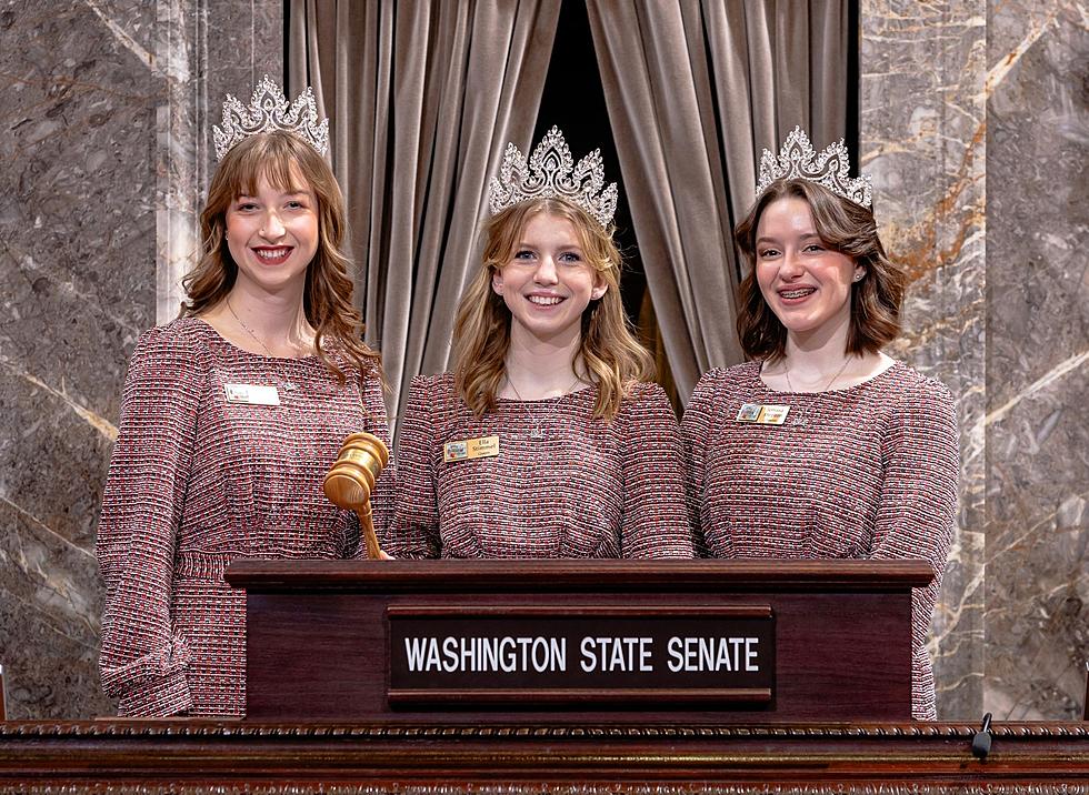Wenatchee Apple Blossom Festival Royalty Visit State Capitol