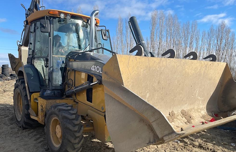 Stolen Backhoe Driven 250 Miles From Oregon to Mattawa