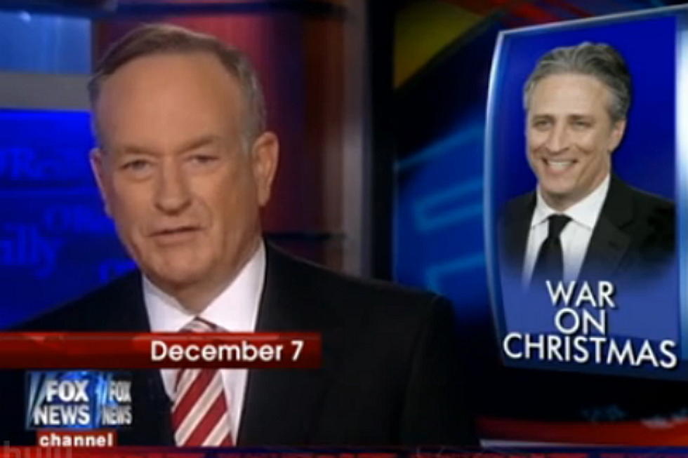 Bill O’Reilly and Jon Stewart Feud Over “Merry Christmas” [VIDEO]