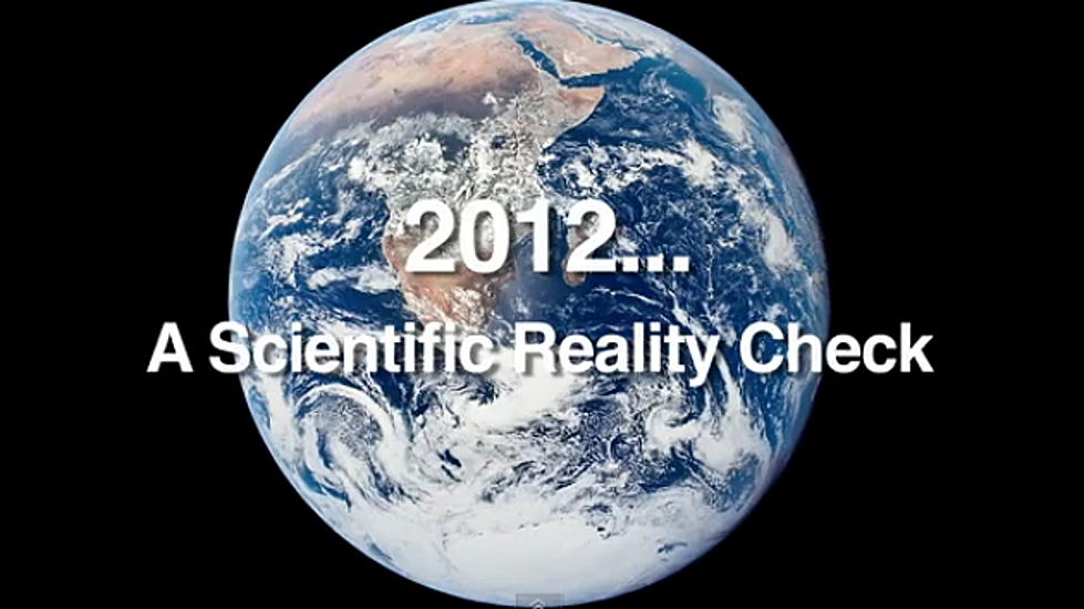 NASA Says 2012 Is Not The End Of The World [VIDEO]