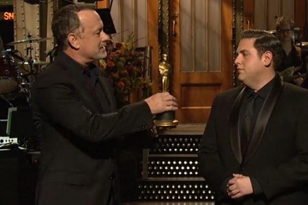 Tom Hanks and His Oscars Put Jonah Hill in His Place on ‘Saturday Night Live’