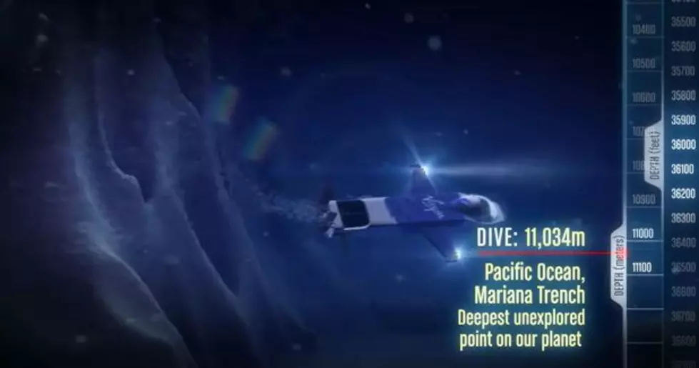 Virgin Oceanic Sub to Plunge 7 Miles Underwater [VIDEO]