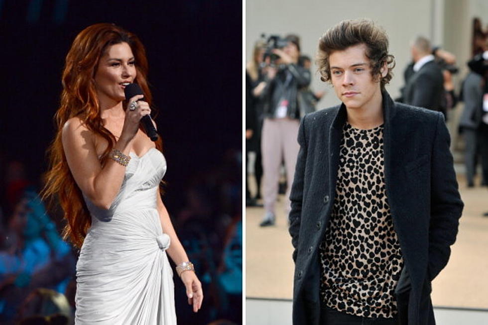 Shania Twain Invites Harry Styles and One Direction to Her Show in Las Vegas