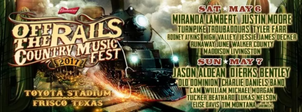 See Miranda Lambert, Jason Aldean &#038; Friends at &#8216;Off the Rails Music Fest&#8217;