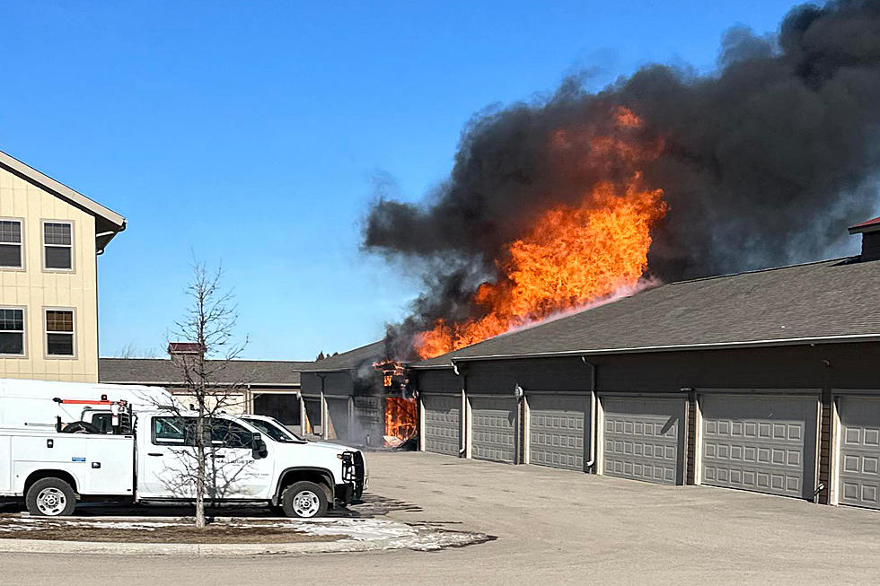 Major Fire At Dakota Ridge Apartments In Williston North Dakota Quickly Contained
