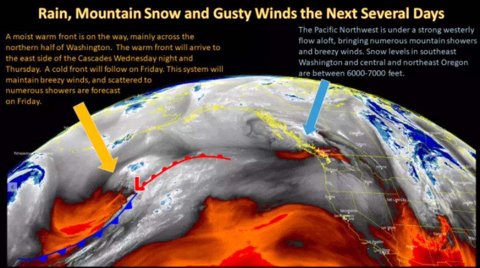 Active Weather Expected for Coming Weeks