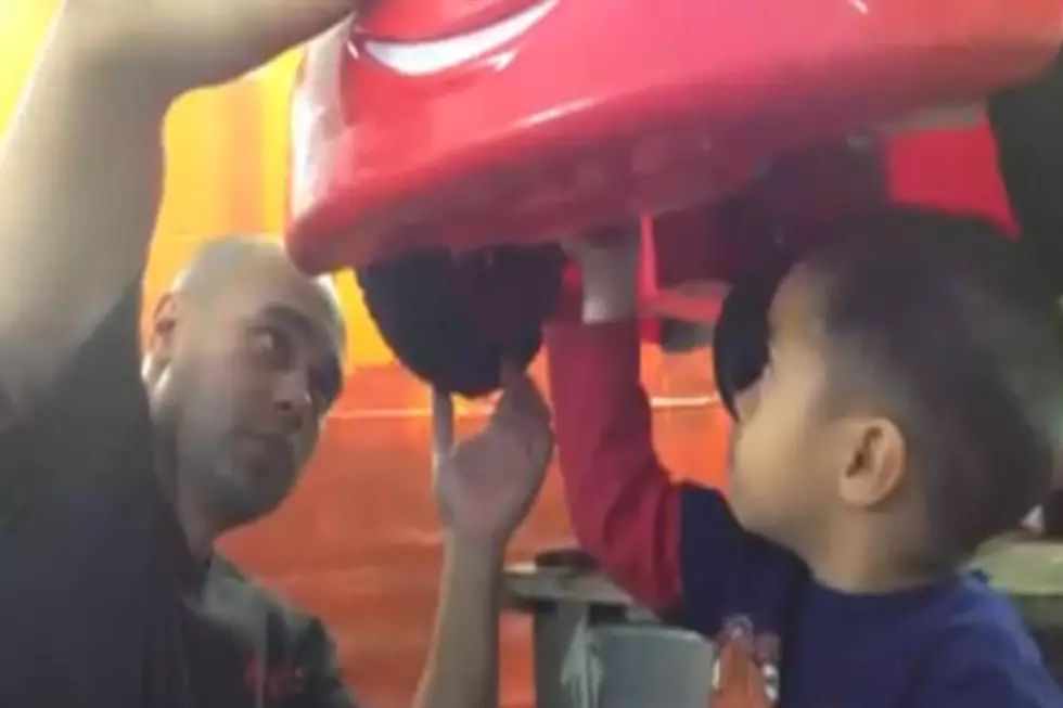 Dad Upgrades Son’s Powerwheel Car! [VIDEO]