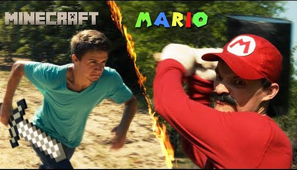 Mario vs. Steve From Minecraft, Who Will Win? [VIDEO]