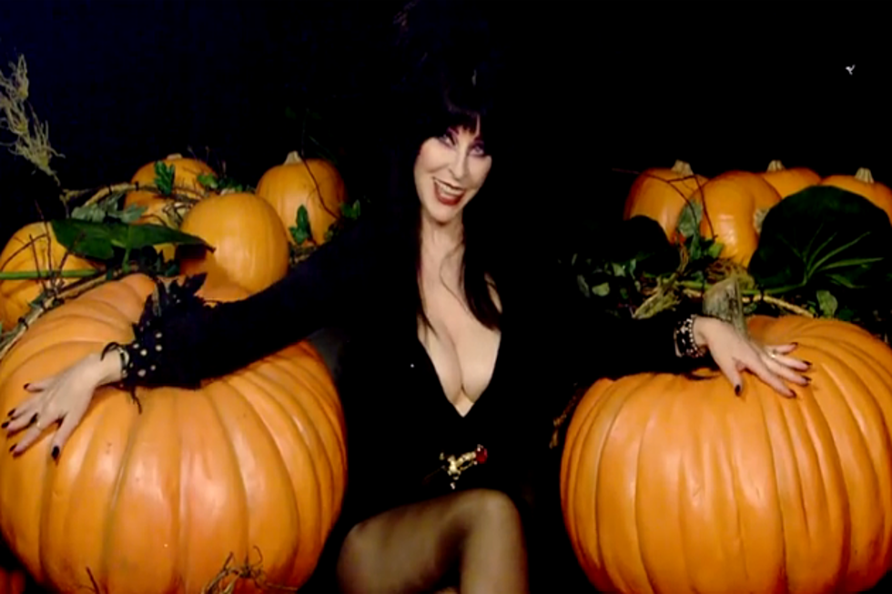 Elvira’s ‘Two Big Pumpkins’ [VIDEO]