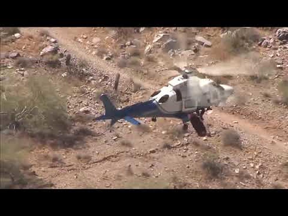 Helicopter Rescue Shows Victim Spinning Uncontrollably in Air [VIDEO]