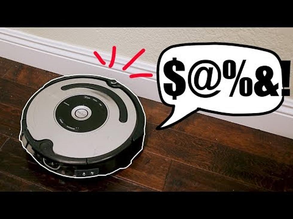 This Modified Roomba Screams When It Bumps Into Things lol