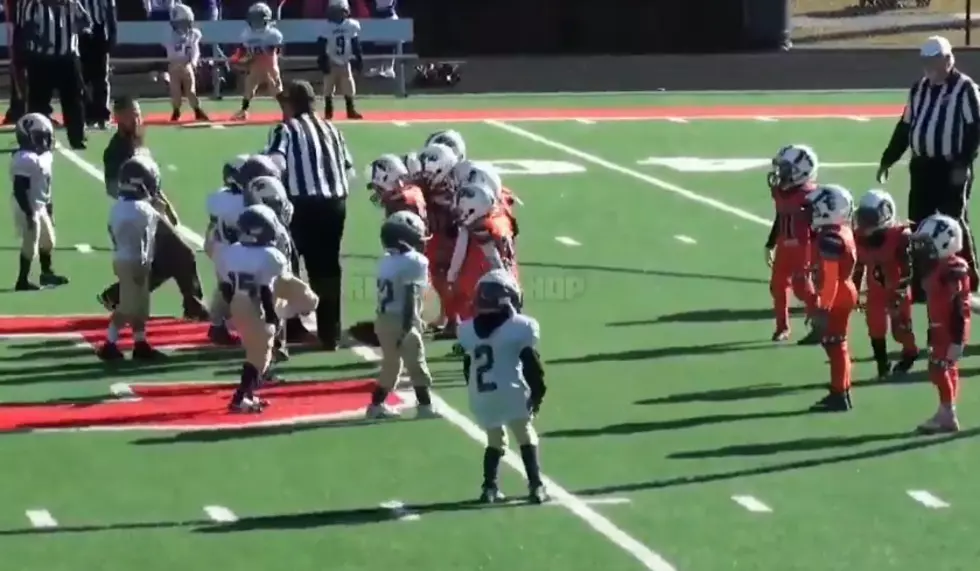 Pee-Wee Football Game Erupts Into Epic Dance-Off