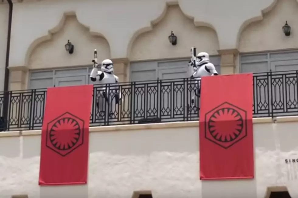 Stormtroopers Enforce Social Distancing at Disney Springs