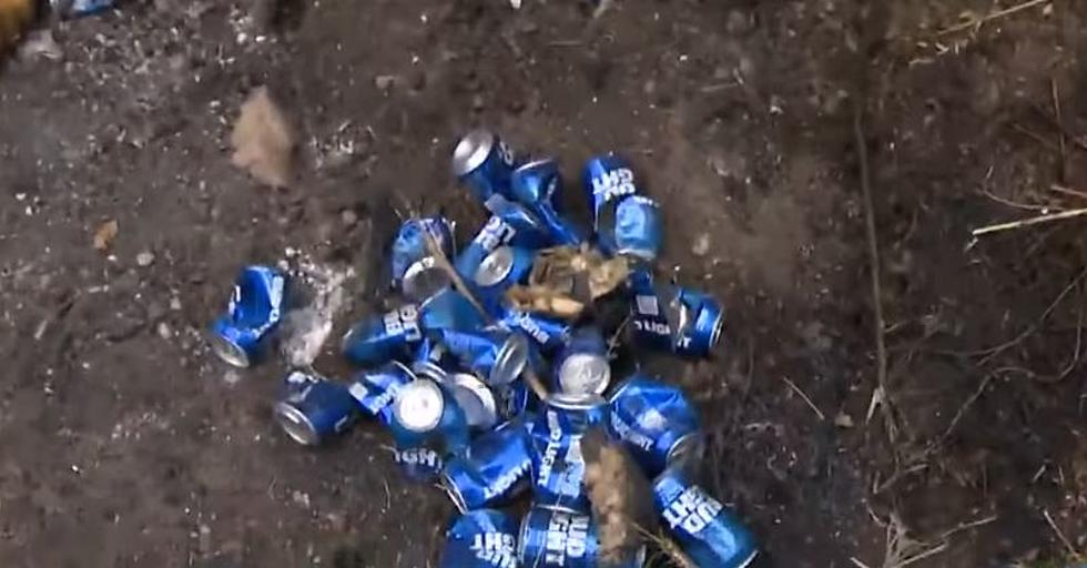 Dude Fights Wildfires With Bud Light
