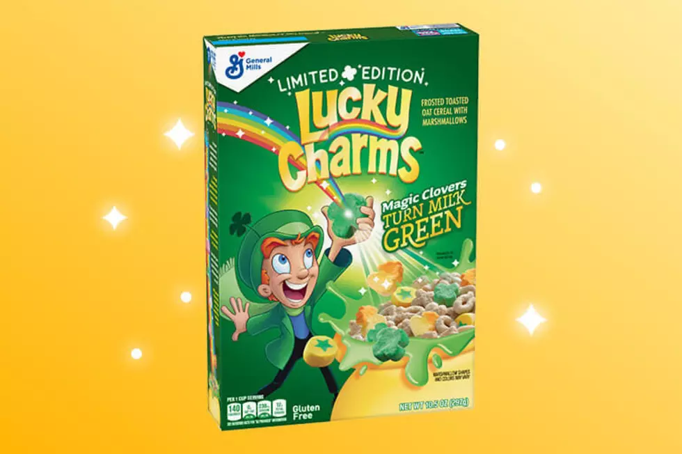 New Limited Edition Lucky Charms That Turn The Milk Green