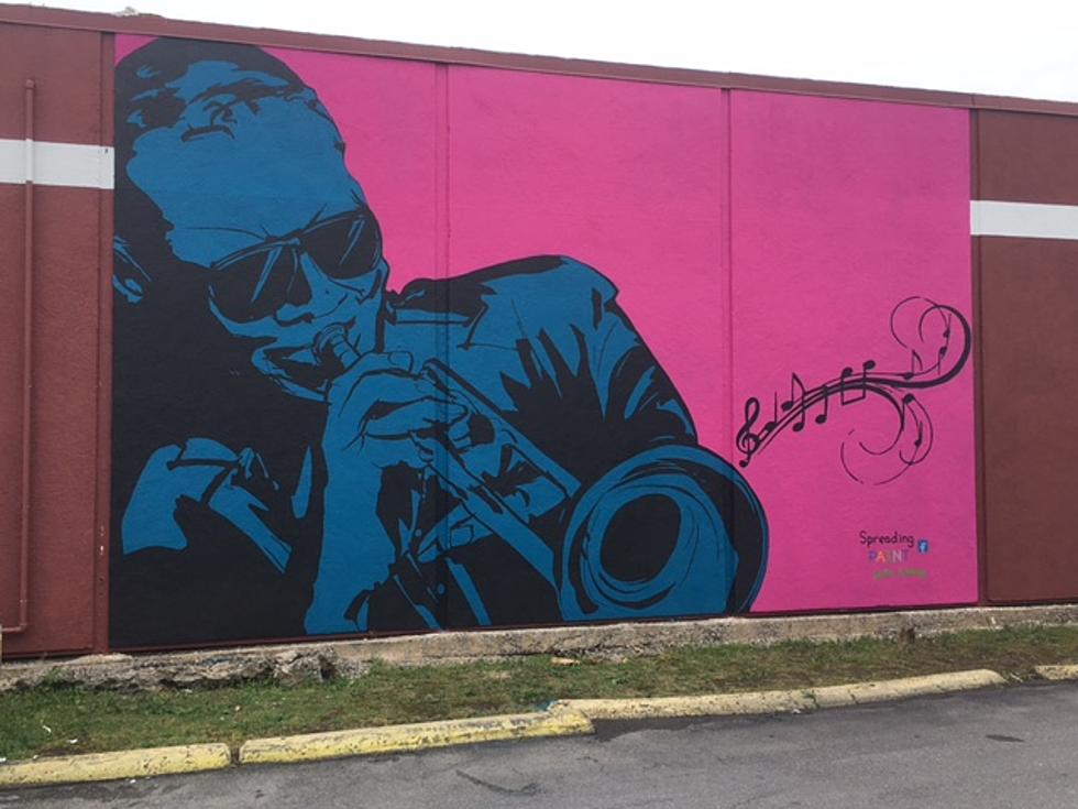 Check Out the New Miles Davis Mural in Lawton!