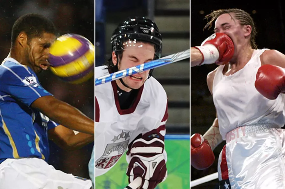 Unlucky Athletes Getting Balls (and More) to the Face
