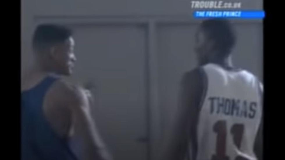 Isiah Thomas’ 1v1 With Will Smith On Fresh Prince Of Bel Air