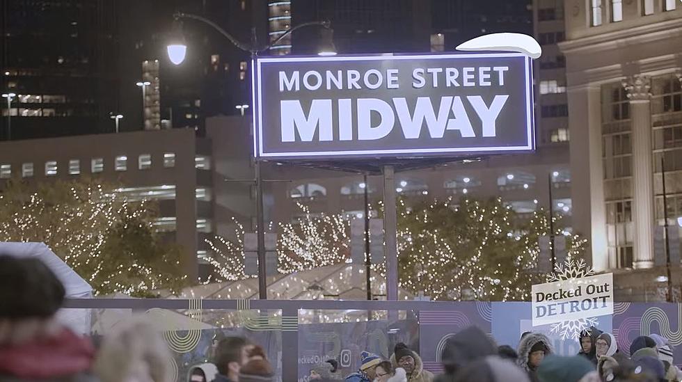 Detroit's Monroe Street Midway Open For Winter Fun