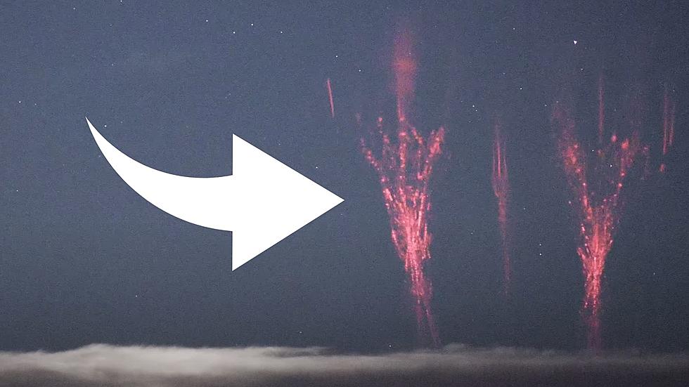 Watch Rare Red Sprites Explode Above a Violent Thunderstorm
