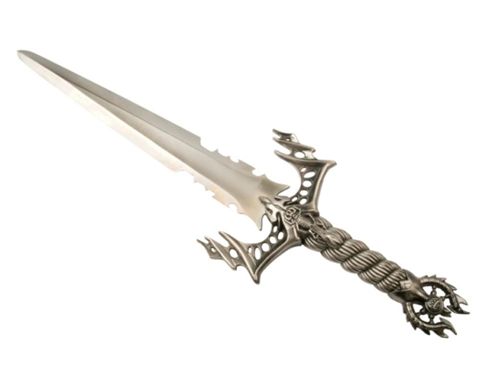Klingon Sword Makes Weird Assault Weapon