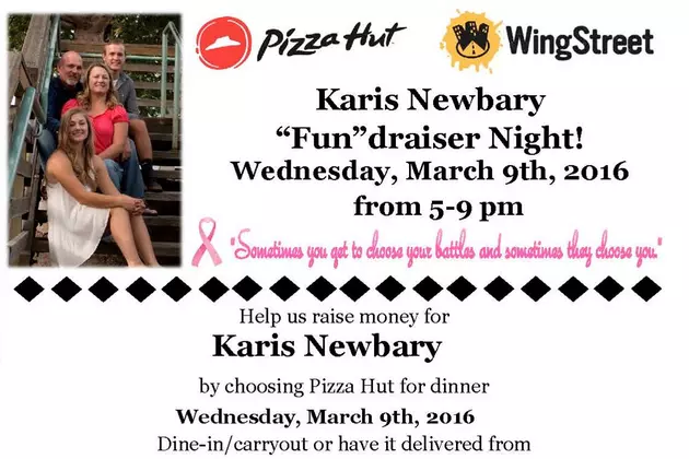 Eat Pizza Tonight, and Help Karis in Her Fight Against Cancer