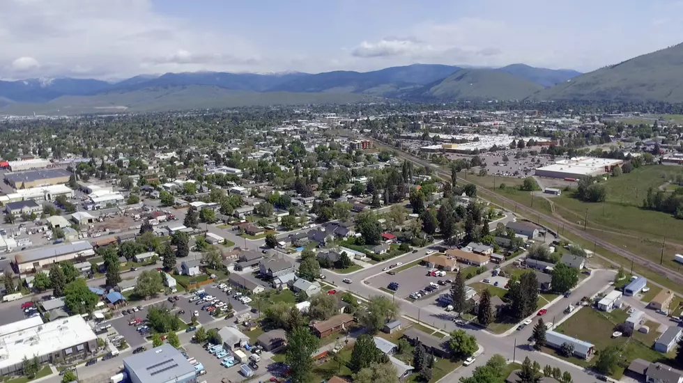 Missoula from 300 Feet in the Air