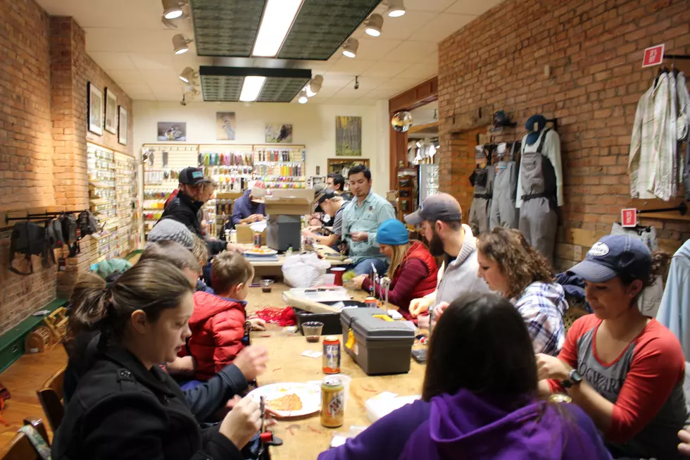 December’s First Fly Tying Night a Success